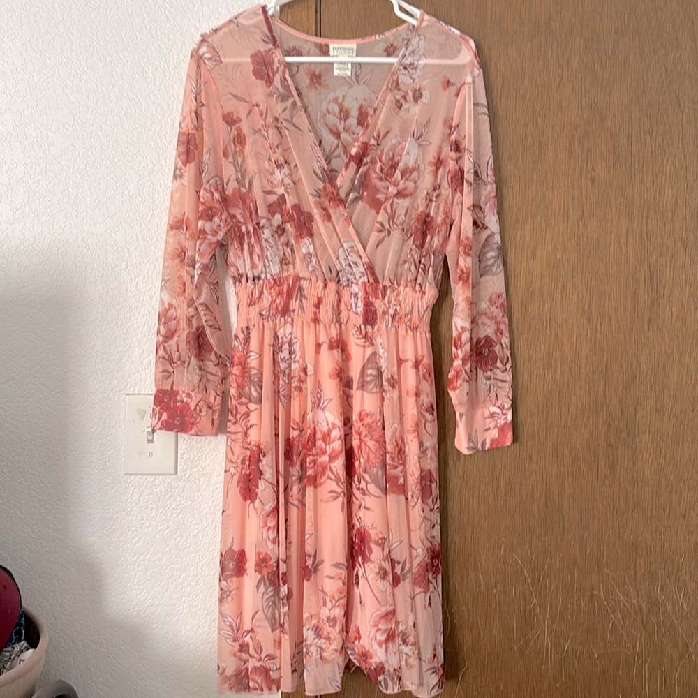 Floral mini dress